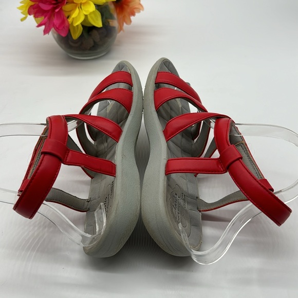 Clarks Cloud stepepers Red Sandals Size 7.5 MCS6391J - Picture 4 of 7